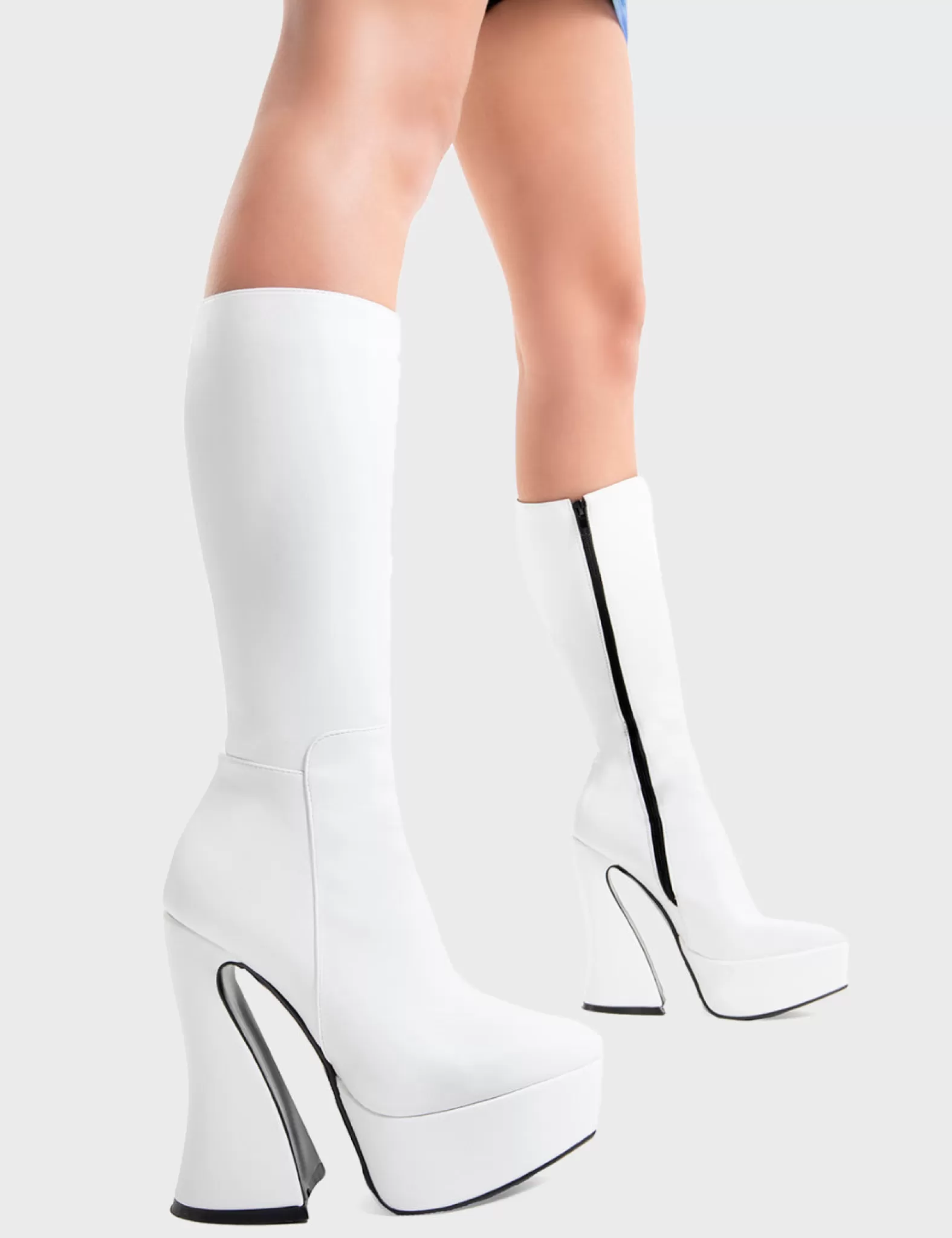 Sketchy Platform Calf Boots^Lamoda Cheap