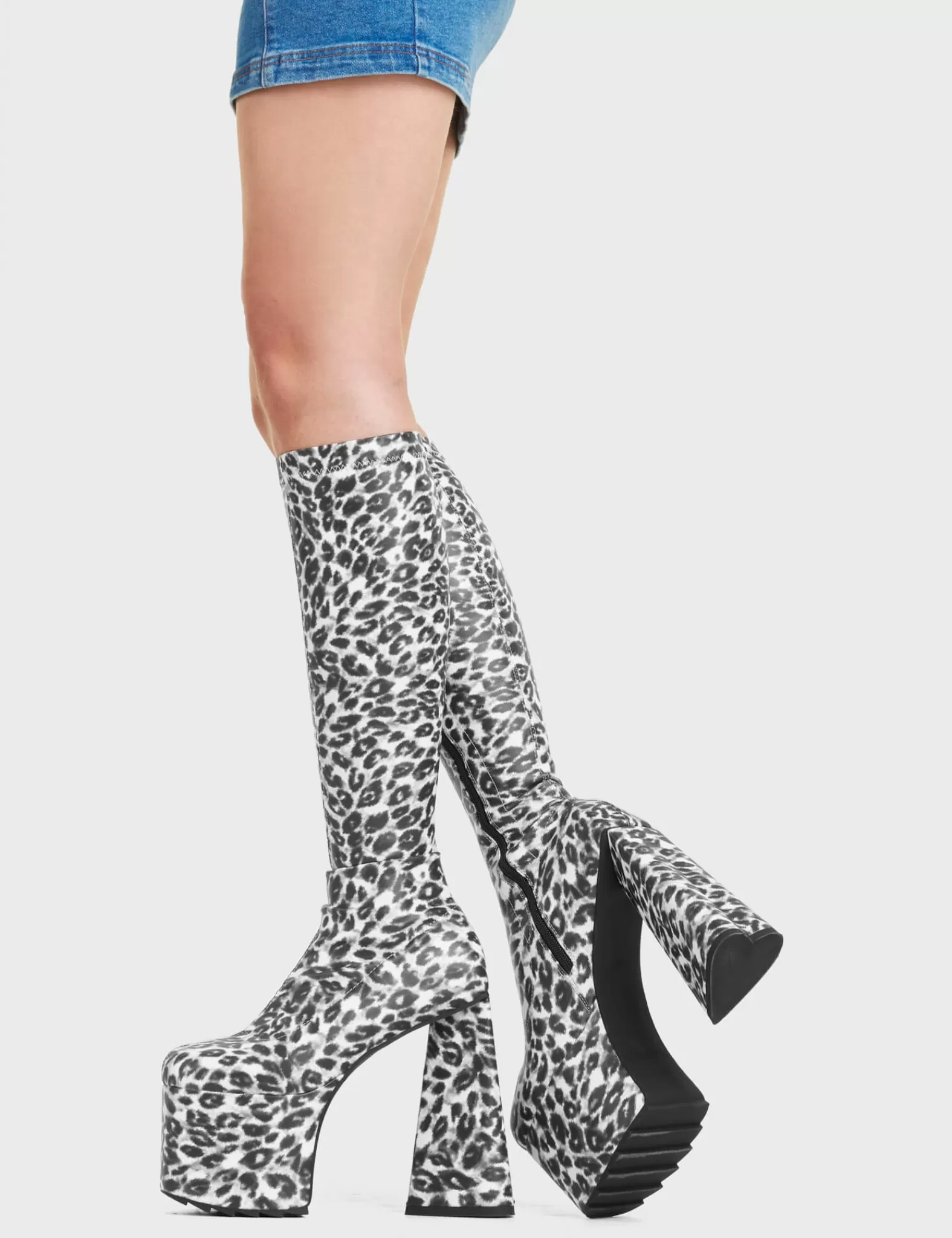 Smokeshow Platform Knee High Boots^Lamoda Online