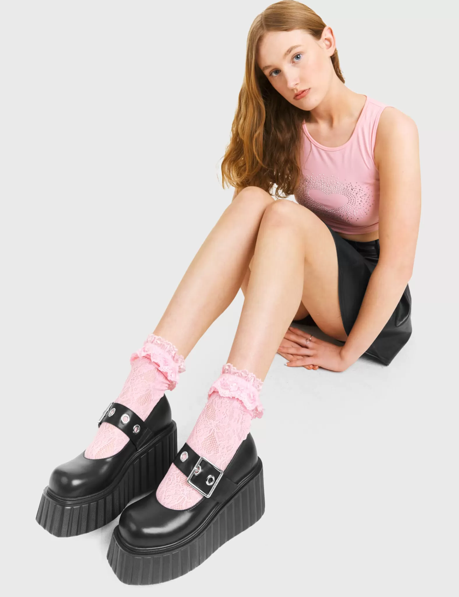 Survivor Chunky Platform Creeper Shoes^Lamoda Hot