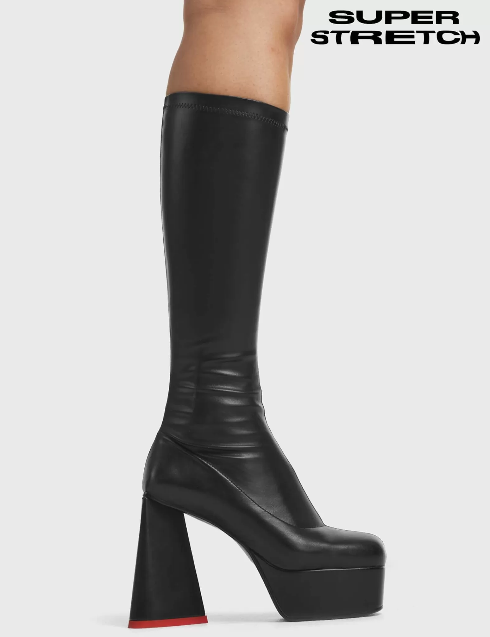 Sweet Talker Super Stretch Platform Knee High Boots^Lamoda Shop