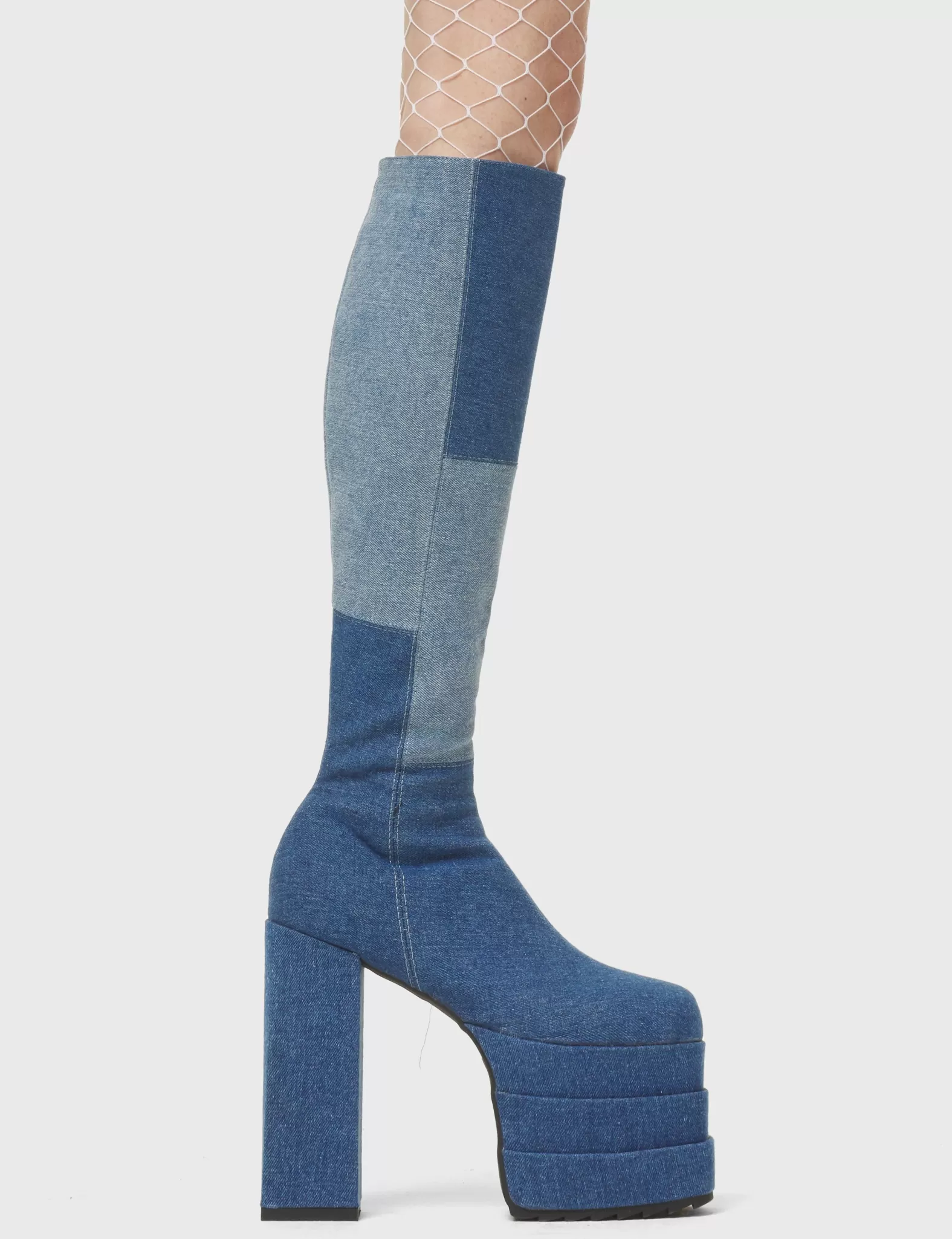 Talk Of The Town Platform Knee High Boots^Lamoda Best