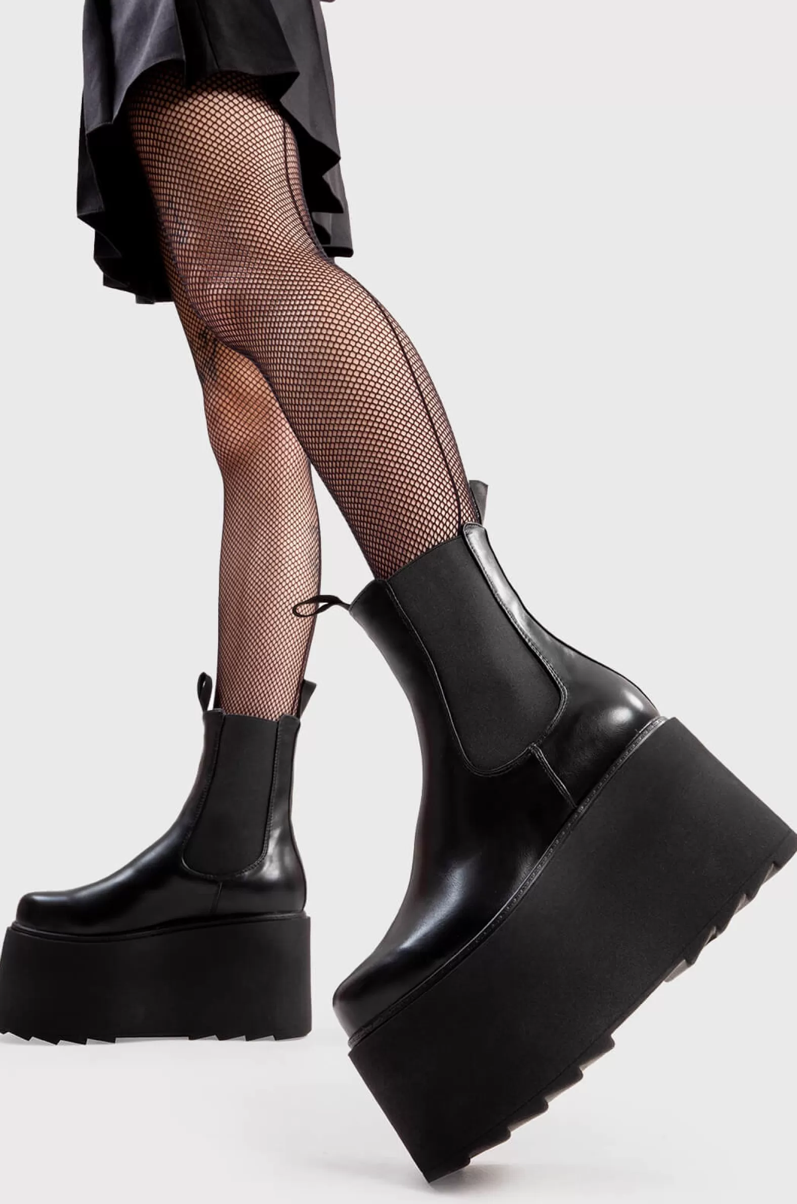 Time Waster Chunky Platform Ankle Boots^Lamoda Sale