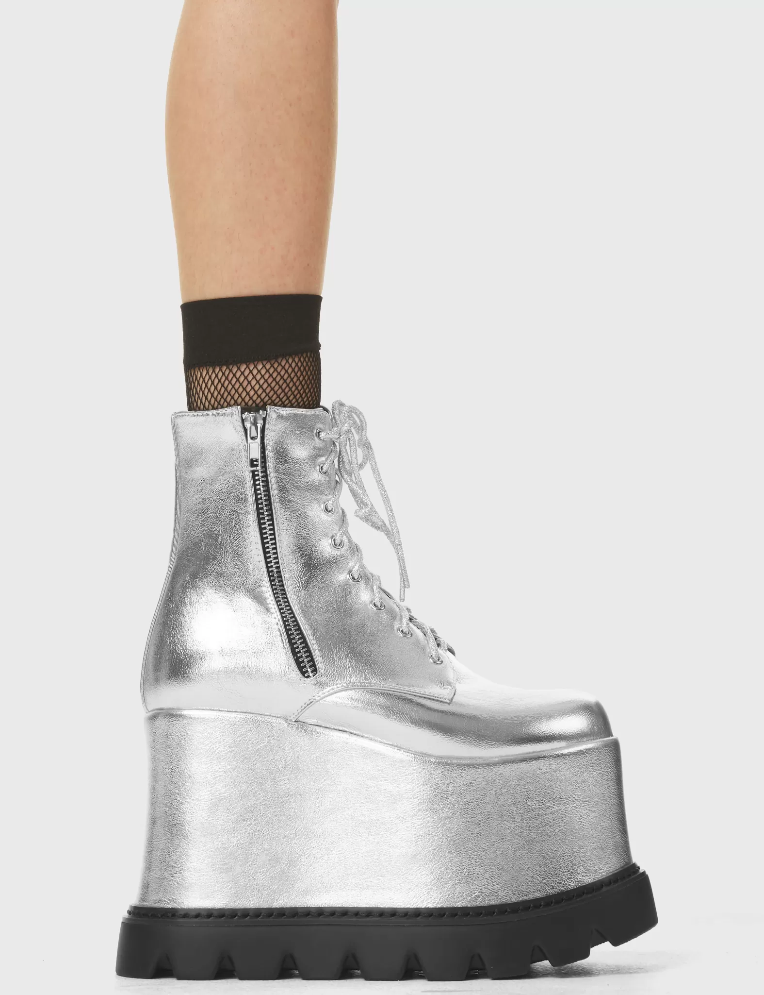 Up In Arms Chunky Platform Ankle Boots^Lamoda Clearance