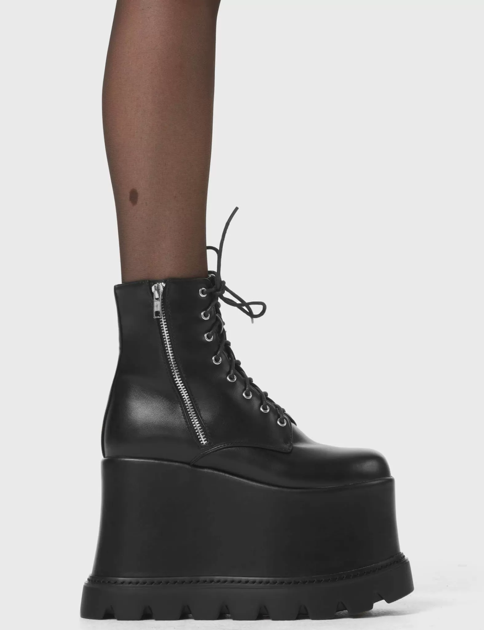 Up In Arms Chunky Platform Ankle Boots^Lamoda Online