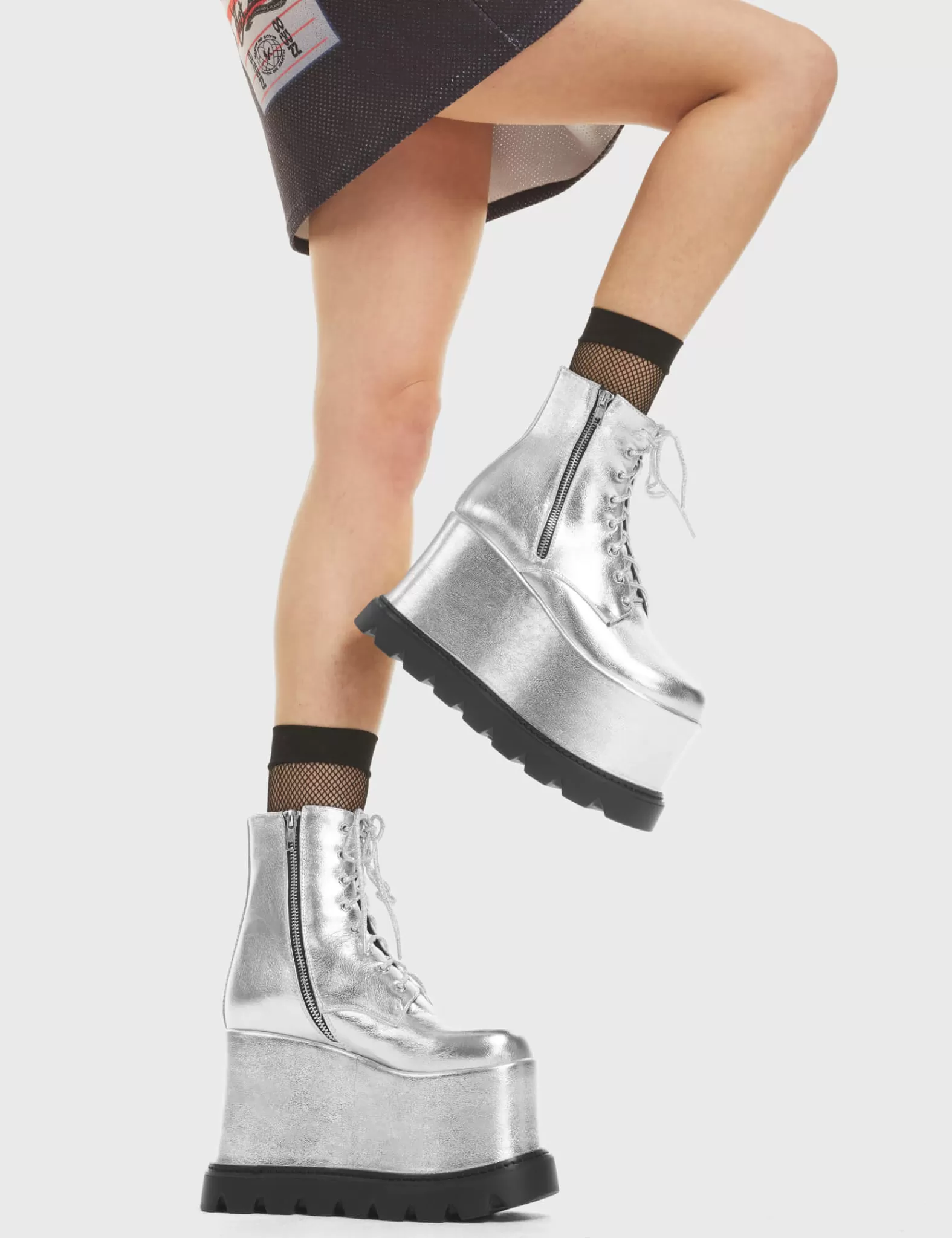 Up In Arms Chunky Platform Ankle Boots^Lamoda Clearance