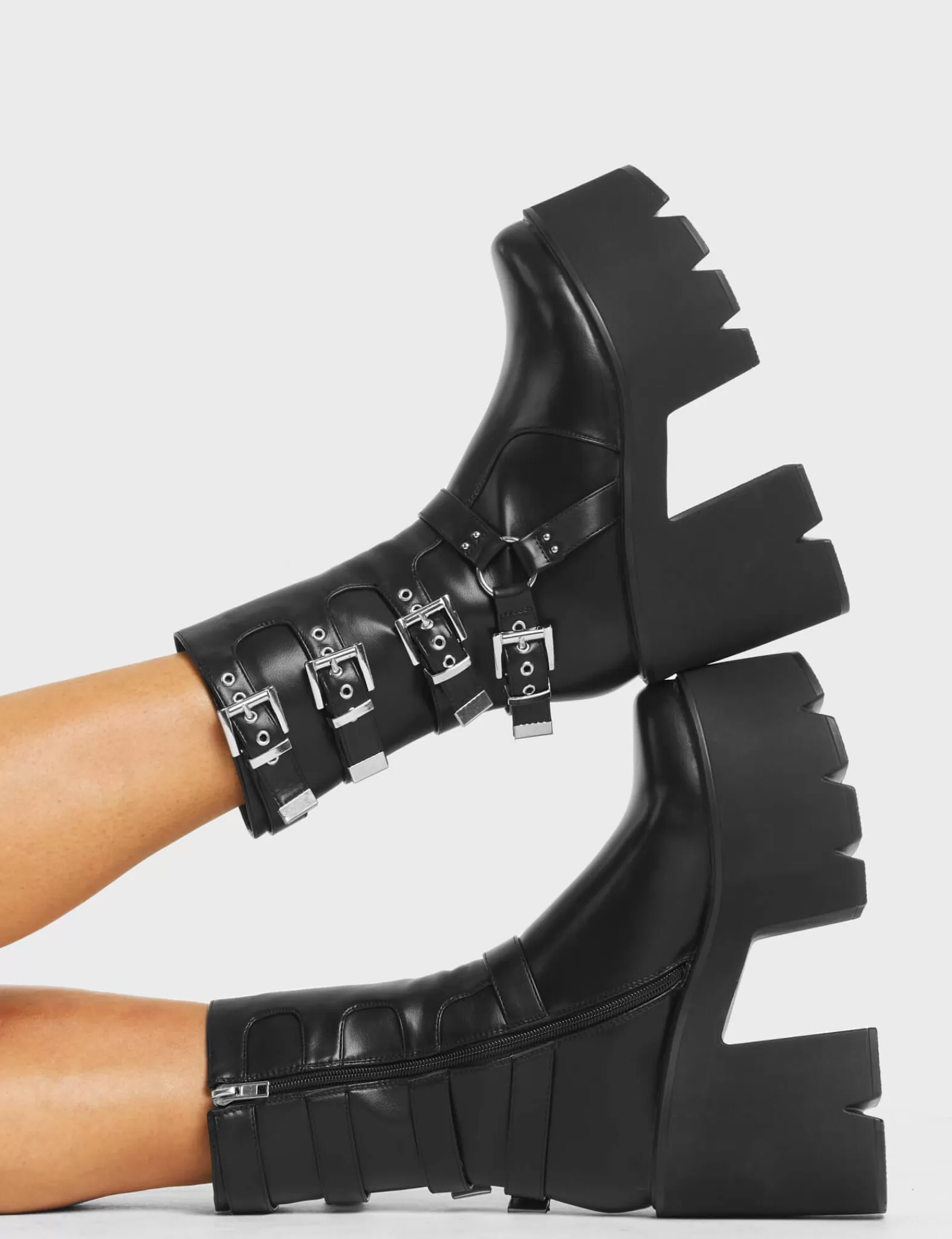 Vibetech Chunky Platform Ankle Boots^Lamoda Clearance