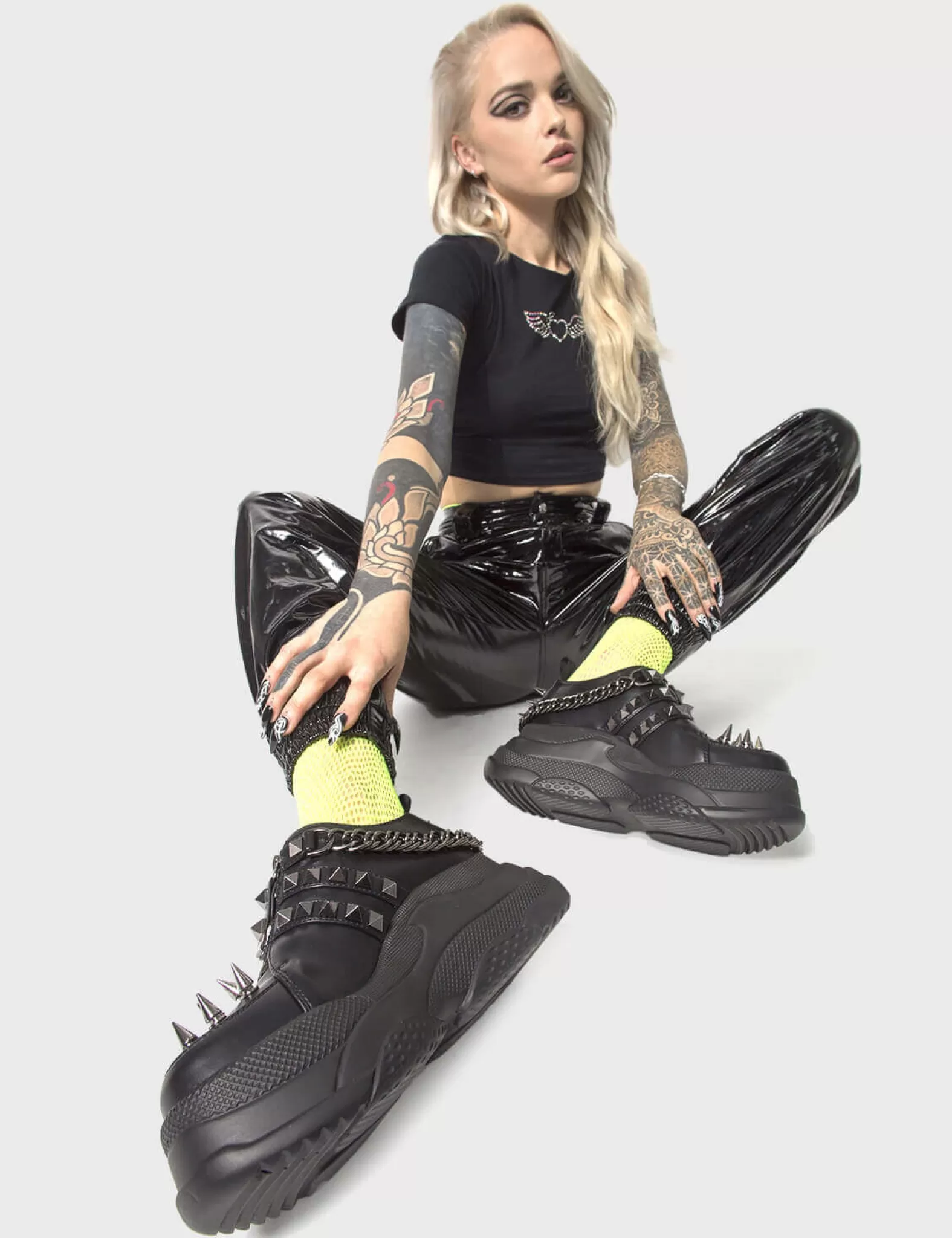 Watch Out Chunky Platform Sneakers^Lamoda Store