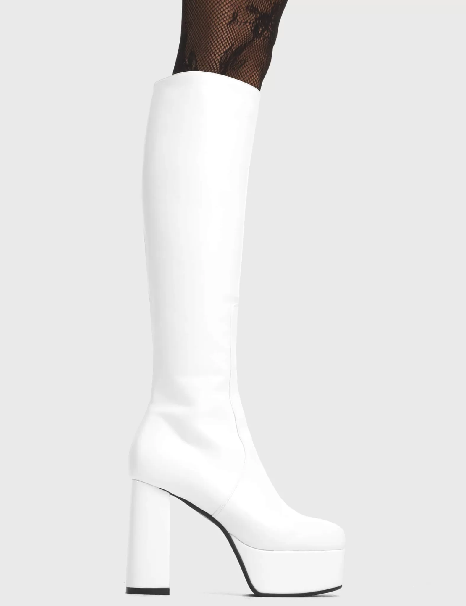 Whatta Showdown Platform Knee High Boots^Lamoda Store