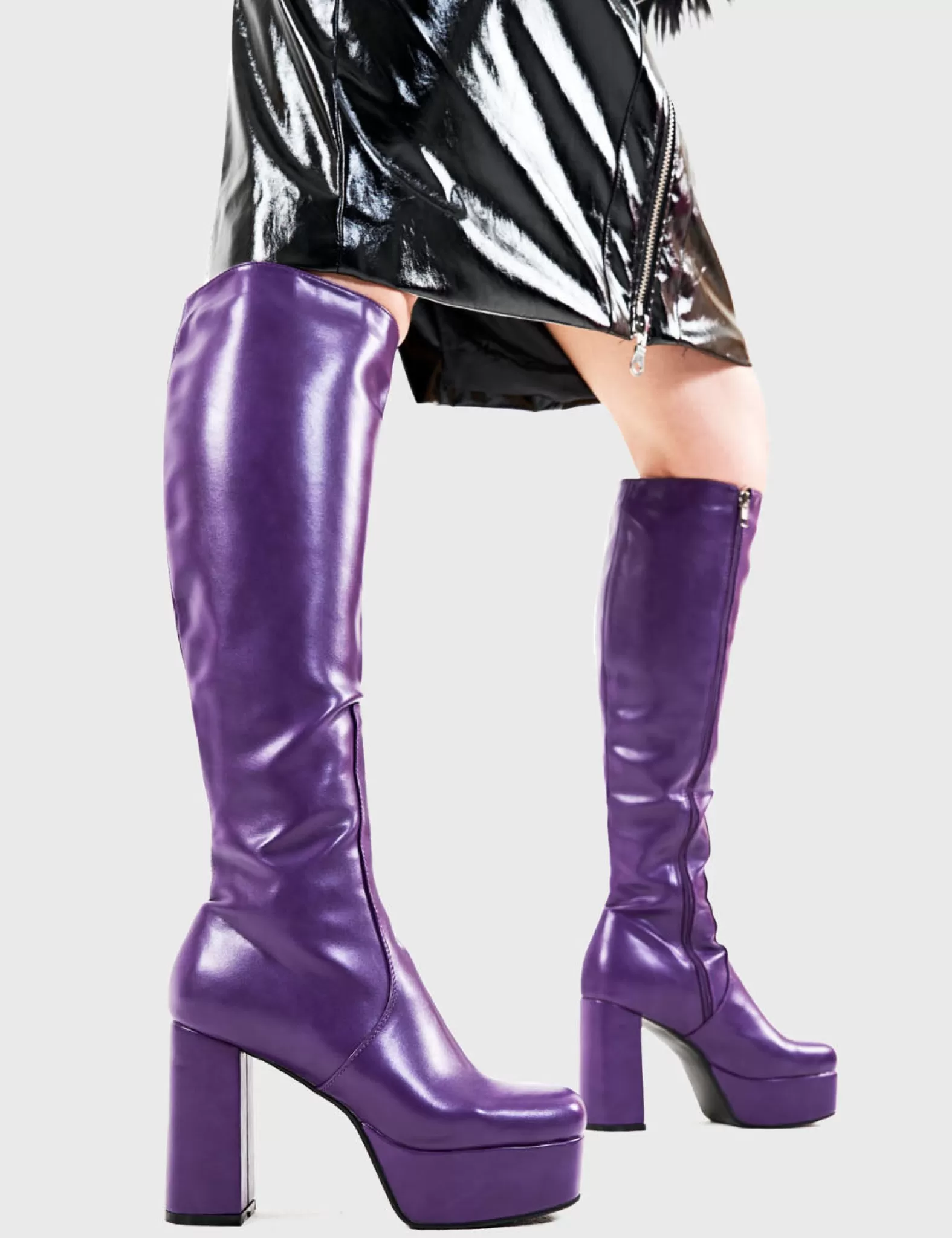 Whatta Showdown Platform Knee High Boots^Lamoda Best